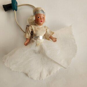 Vintage NOMA Illuminated Tree-Top Halo Angel **AS IS - FOR PARTS ONLY**